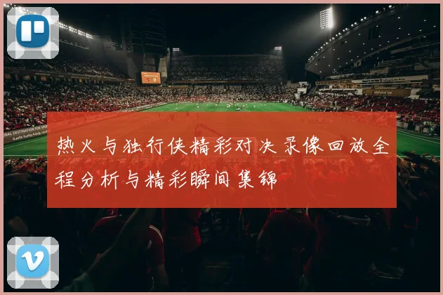 热火与独行侠精彩对决录像回放全程分析与精彩瞬间集锦