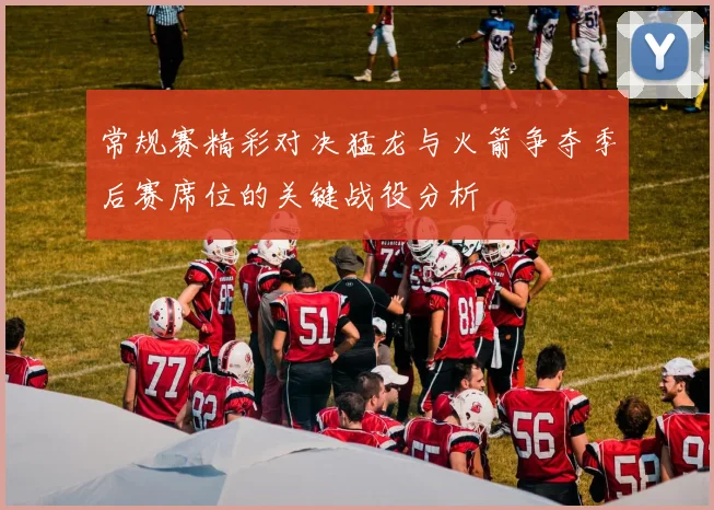 常规赛精彩对决猛龙与火箭争夺季后赛席位的关键战役分析
